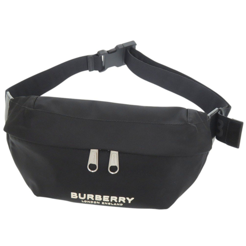 Burberry 8049095 Black Waist Bag, Body 0174BURBERRY Men's